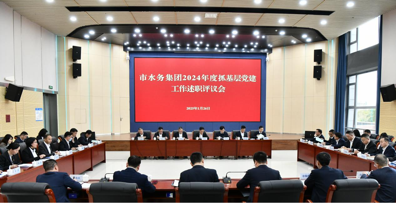 惠州水務(wù)集團(tuán)黨委召開2024年度所屬二級 企事業(yè)單位黨組織書記抓基層黨建工作述職評議會(huì)